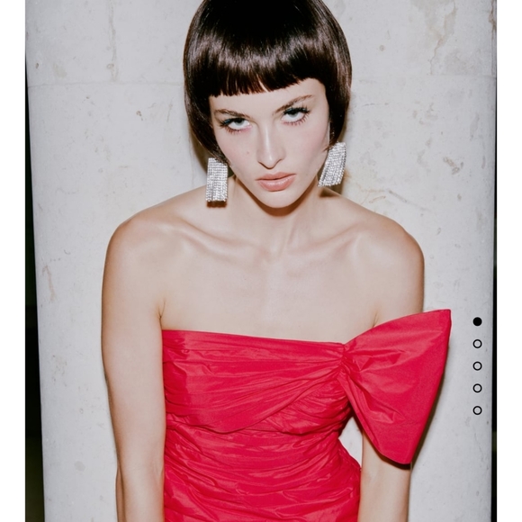 NWT Zara mini dress with bow - Picture 12 of 13